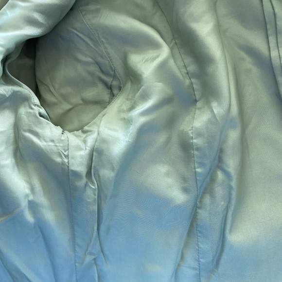 Buttery soft pail green leather jacket - Picture 10 of 11